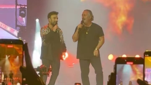 Tarkan ve Cem Yılmaz'dan İstanbul'da Sürpriz Düet